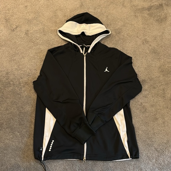 Jordan Black and White Zip Up - Picture 7 of 7